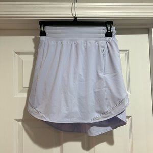 Lululemon Light Purple Hotty Hot Skirt